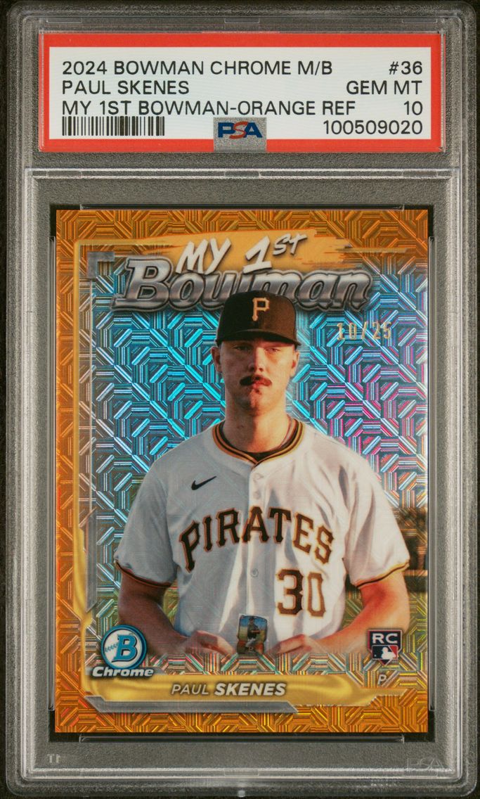 2024 #36 Paul Skenes PSA 10 Bowm