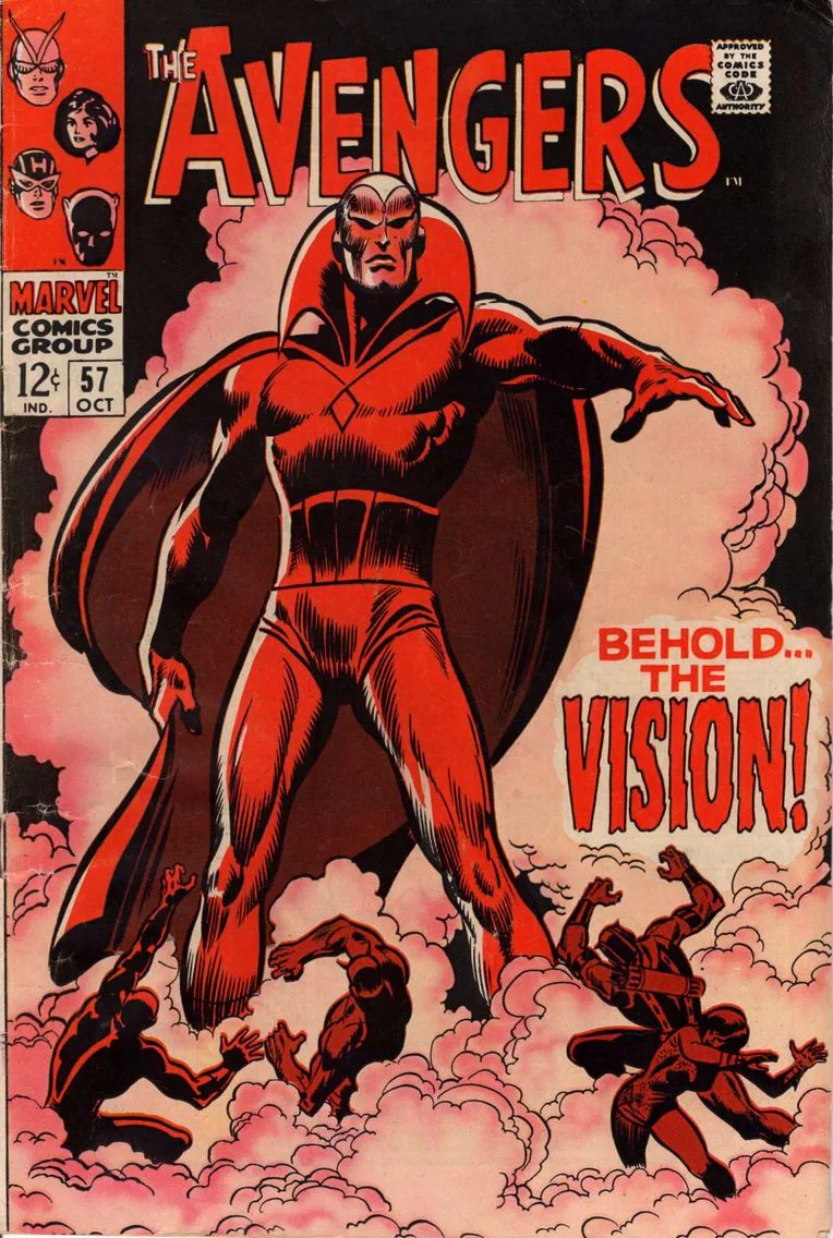 1968 Avengers #57 Marvel Comics