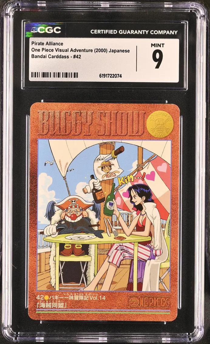 2000 #42 Pirate Alliance CGC 9 One Piece Visual Adventure (1-42) - Japanese