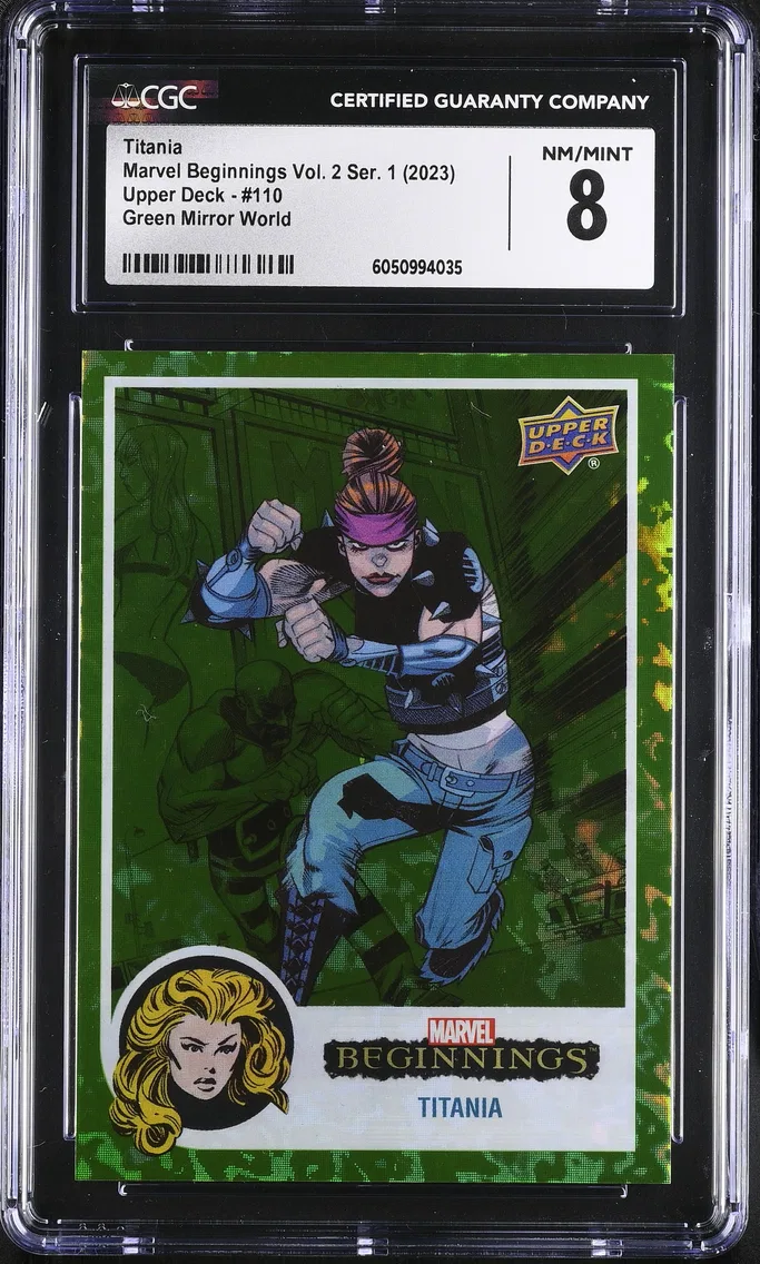 2023 #110 Titania CGC 8 Marvel Beginnings Vol. 2 Ser. 1 - English