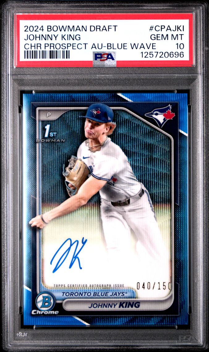 2024 #CPAJKI Johnny King PSA 10 