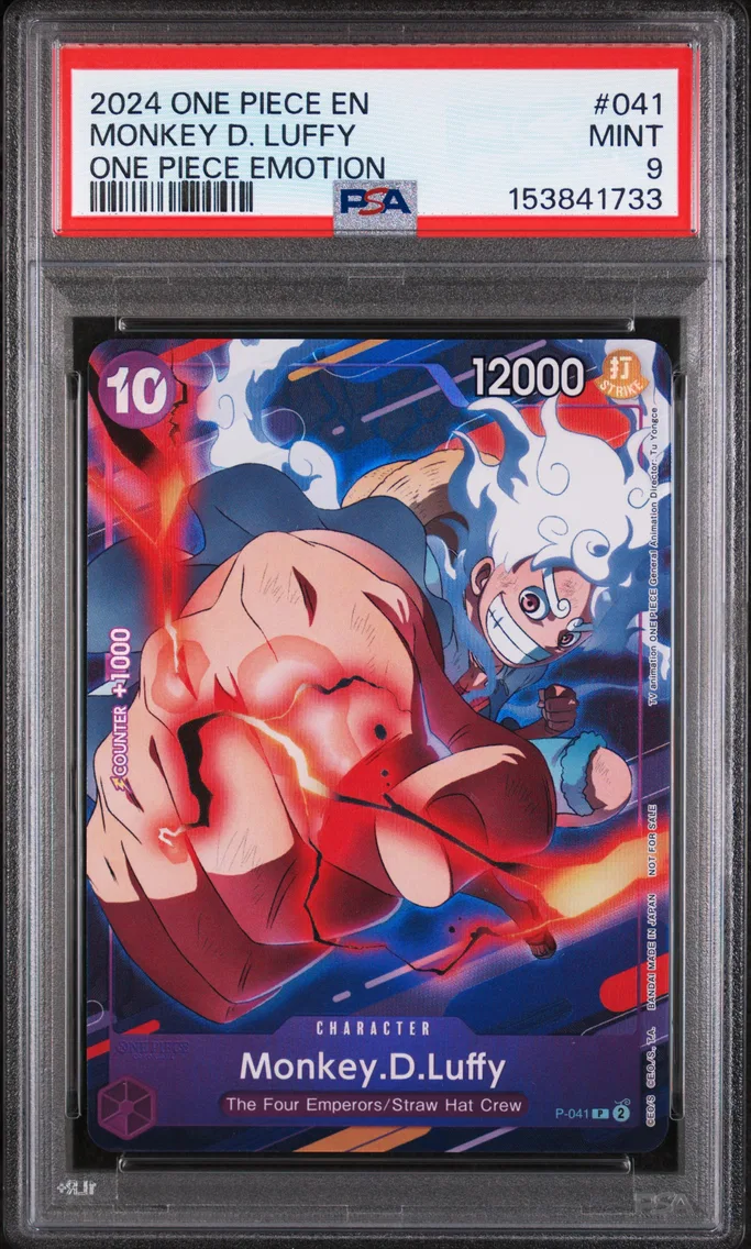2024 #041 Monkey D. Luffy PSA 9 One Piece Promos
