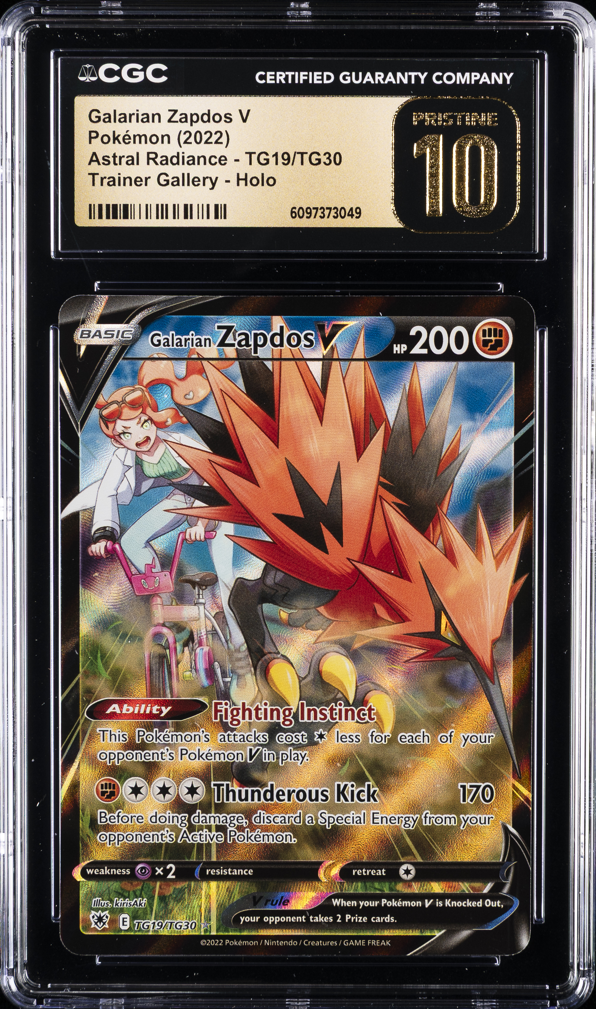 Full Art/Galarian Zapdos V
