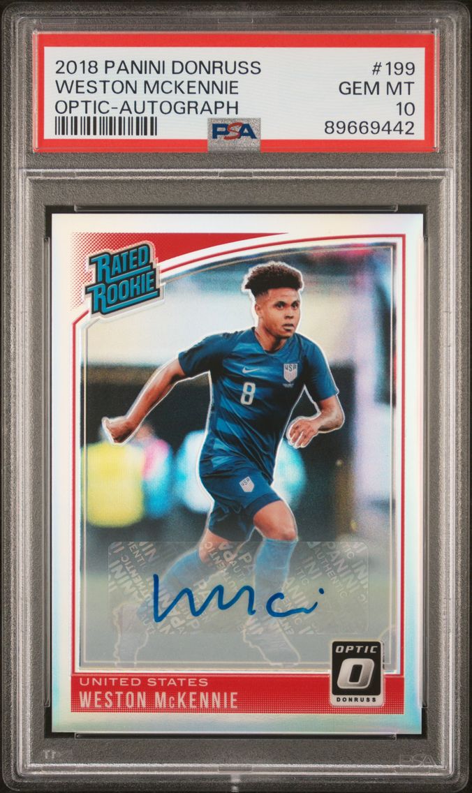 2018 #199 Weston McKennie PSA 10