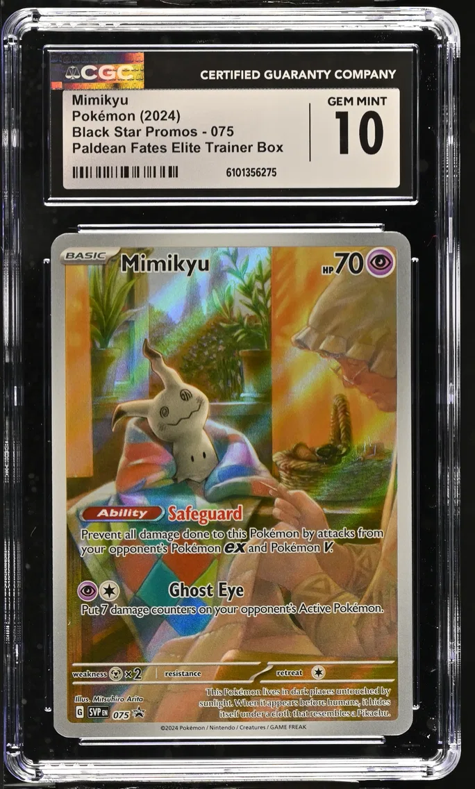 2024 Black Star Promos - Scarlet & Violet SVP EN - English Mimikyu #075 CGC 10