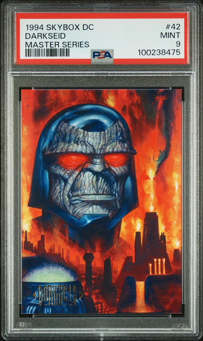 1994 #42 Darkseid PSA 9 Skybox DC Master Series