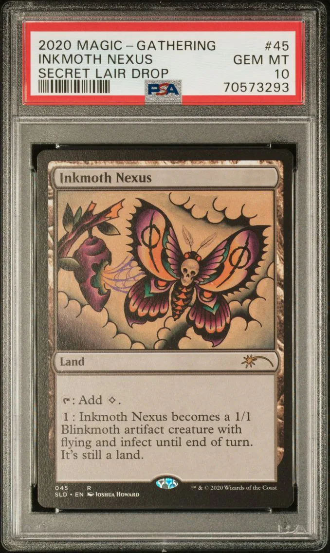2020 #45 INKMOTH NEXUS PSA 10 MAGIC THE GATHERING SECRET LAIR DROP Magic The Gathering