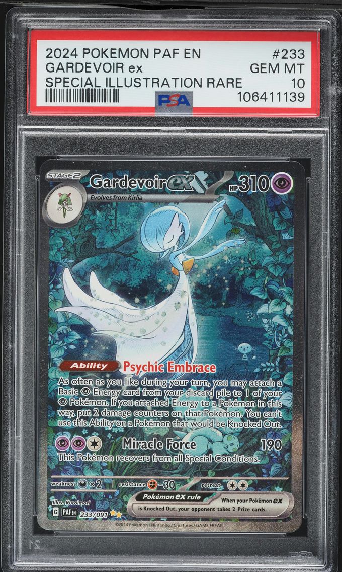 2024 #233 Gardevoir EX PSA 10 Pa