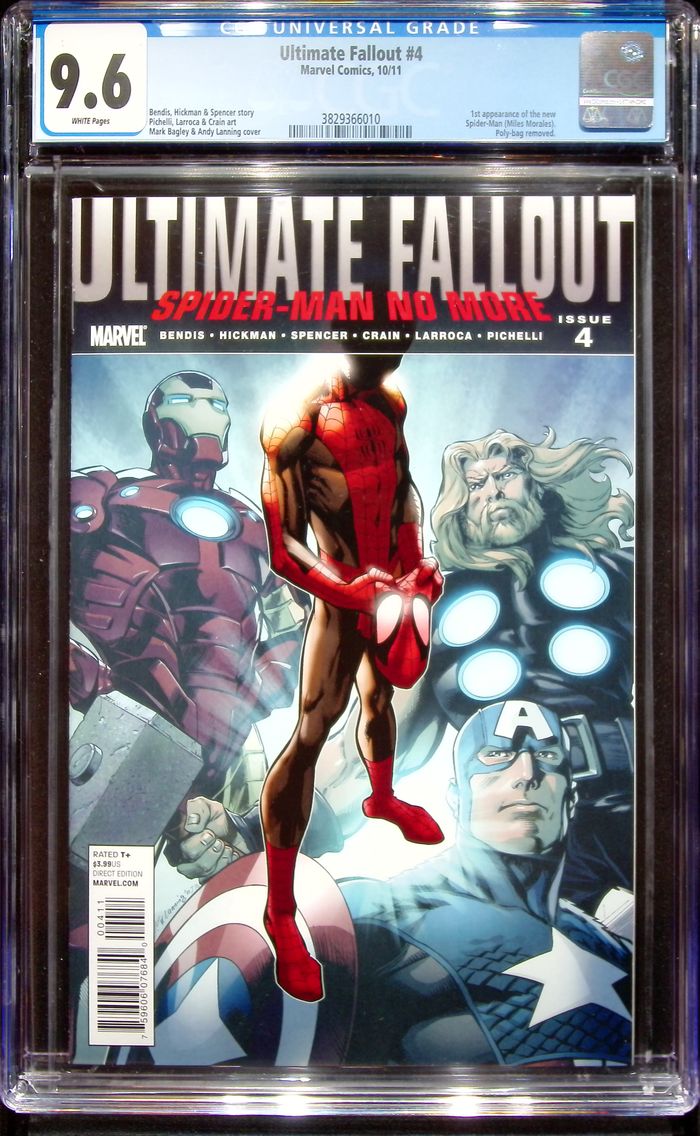 2011 Ultimate Fallout #4 CGC 9.6