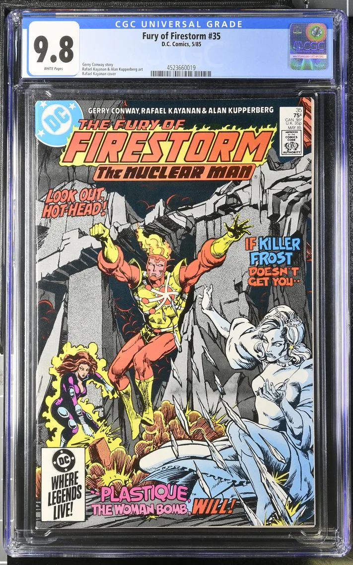 1985 Fury of Firestorm #35 CGC 9.8 DC Comics