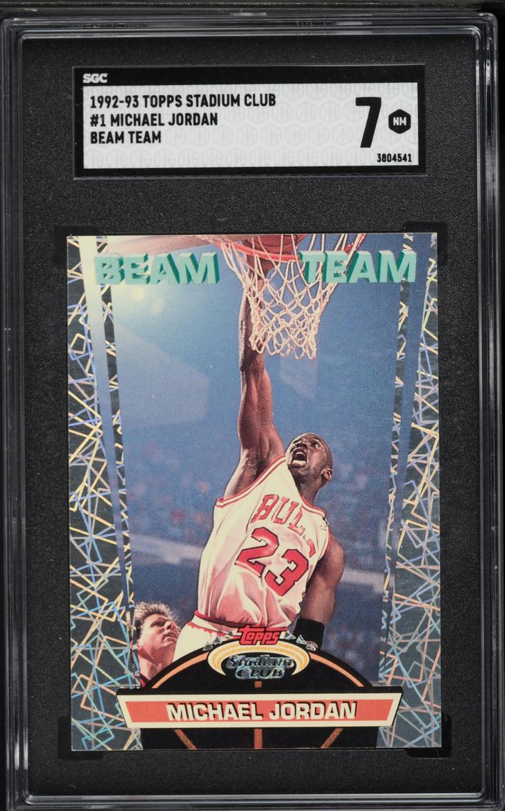 1992 #1 Michael Jordan SGC 7 Sta