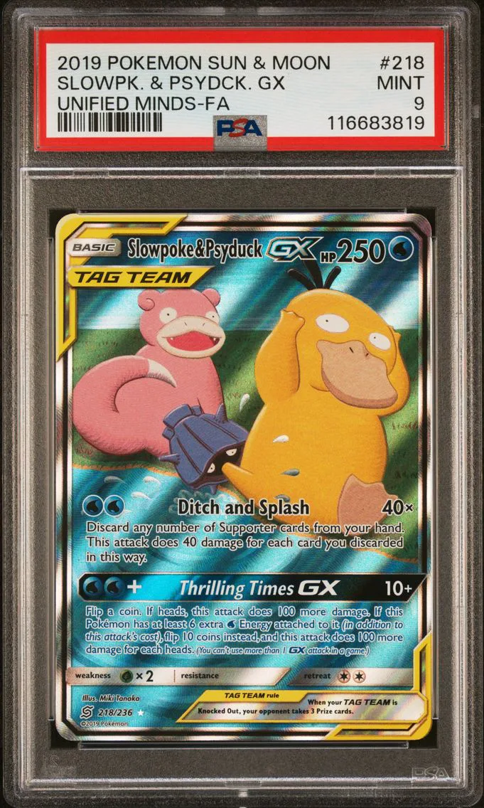 2019 #218 Full Art/Slowpoke & Ps