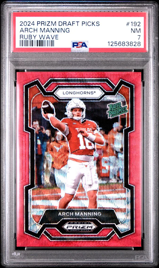 2024 #192 Arch Manning PSA 7 Panini Prizm Draft Picks