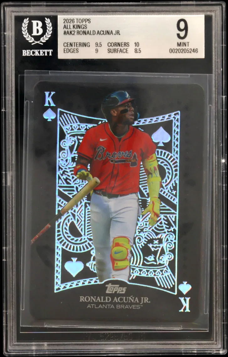 2026 #AK2 Ronald Acuna Jr. BGS 9 Topps All Kings