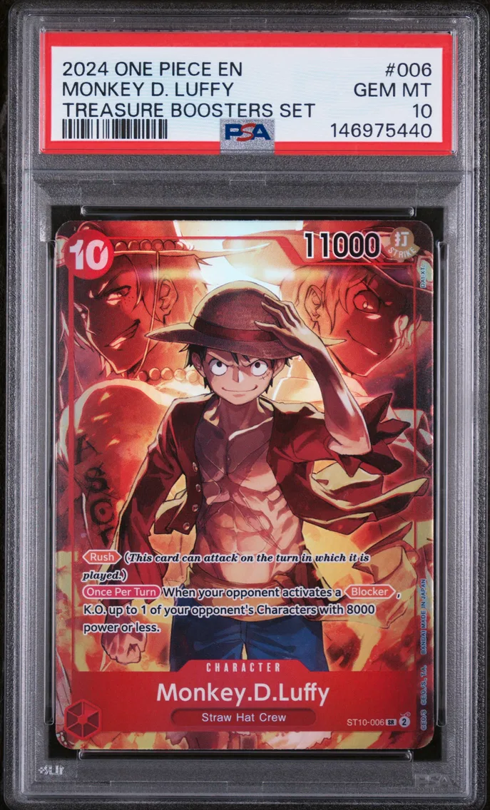 2024 #006 Monkey D. Luffy PSA 10 One Piece Promos