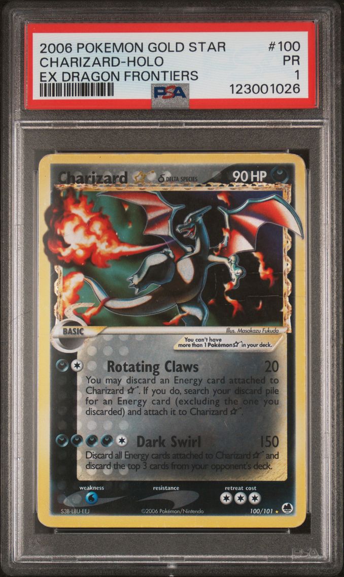 2006 #100 Charizard-Holo Gold St