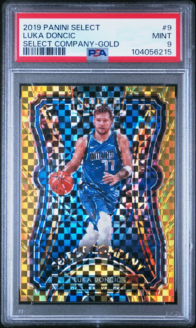 2019 #9 Luka Doncic PSA 9 Panini