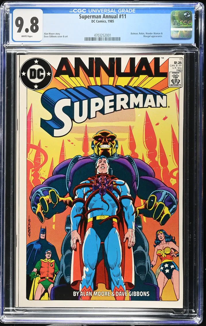 1985 Superman Annual #11 CGC 9.8 DC Comics