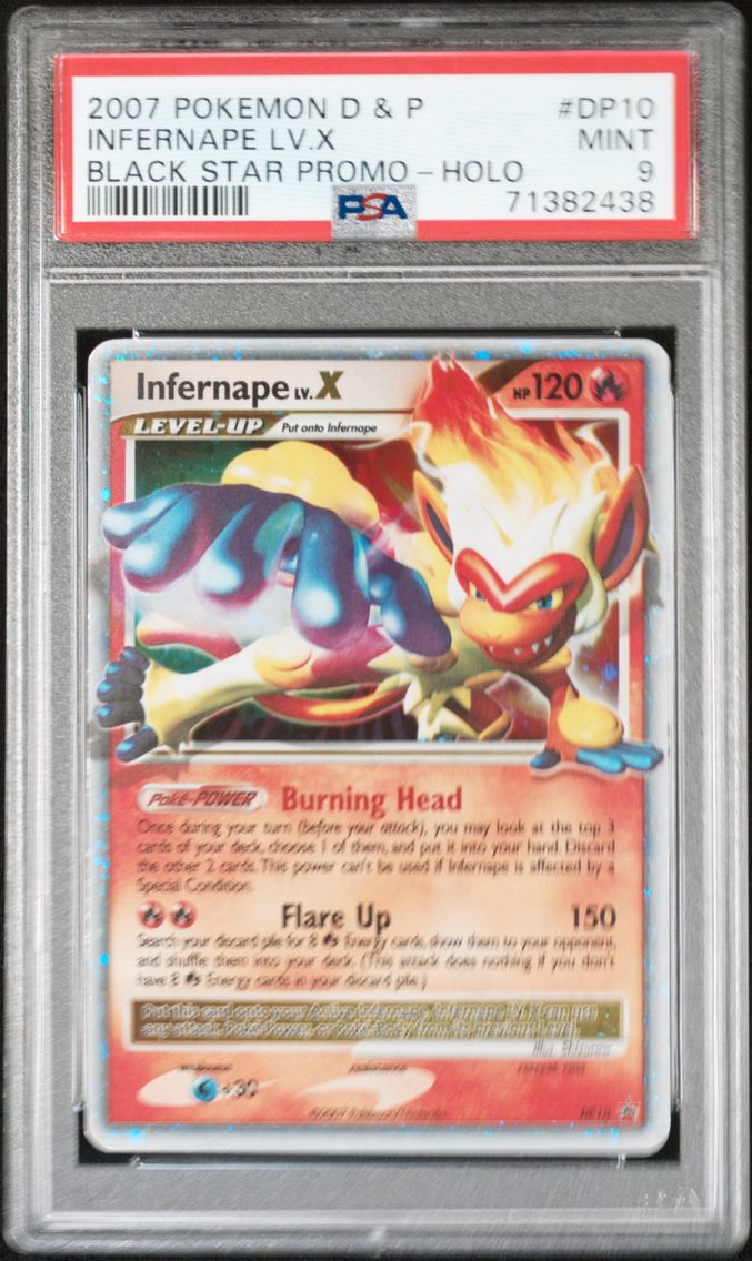 2007 #DP10 Infernape LV.X PSA 9 