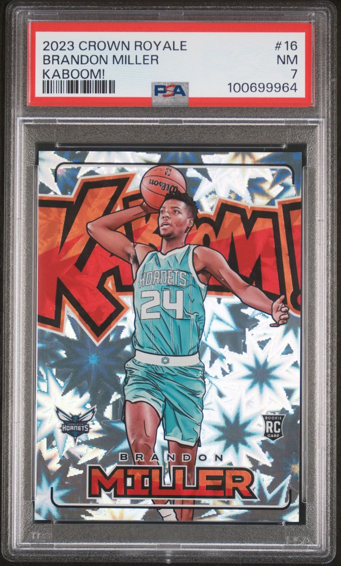 2023 #16 Brandon Miller PSA 7 Pa