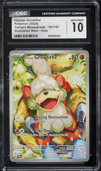 Hisuian Growlithe #181/167