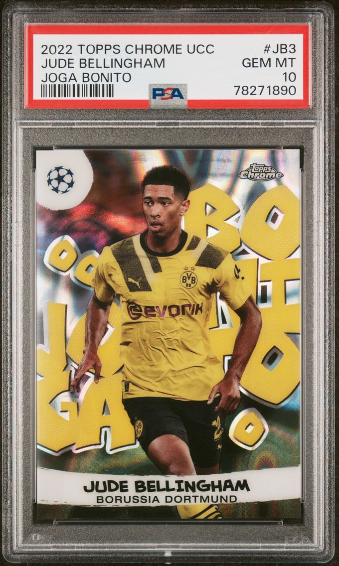 2022 #JB3 Jude Bellingham PSA 10