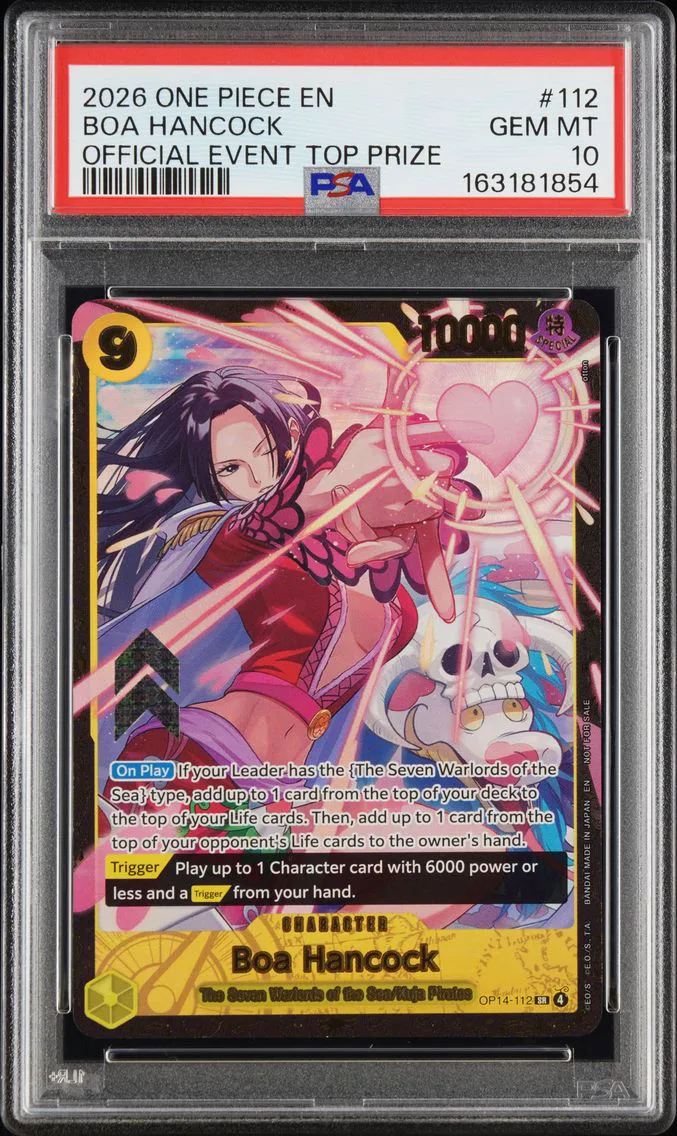 2026 #112 Boa Hancock PSA 10 One