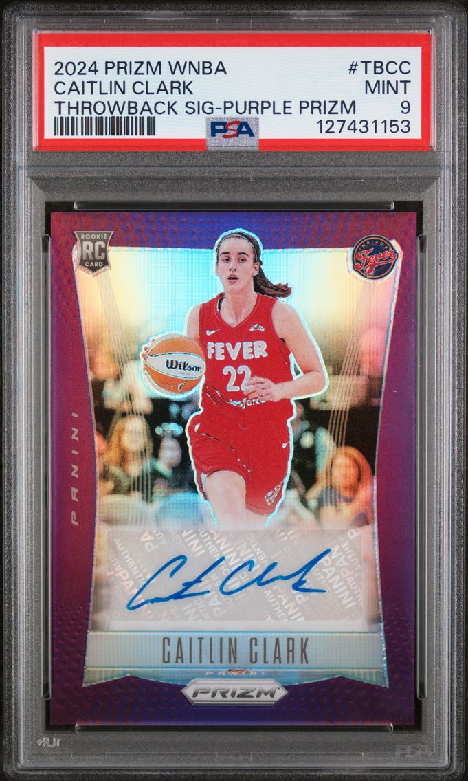2024 #TBCC Caitlin Clark PSA 9 P