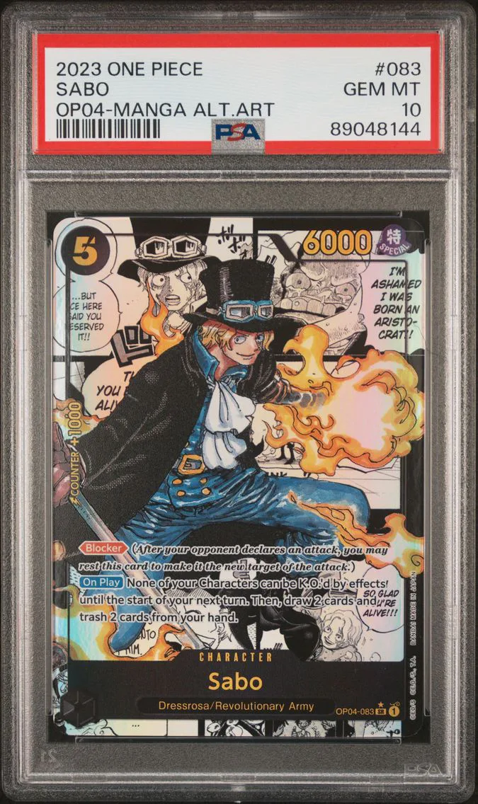 2023 #083 Sabo PSA 10 One Piece 