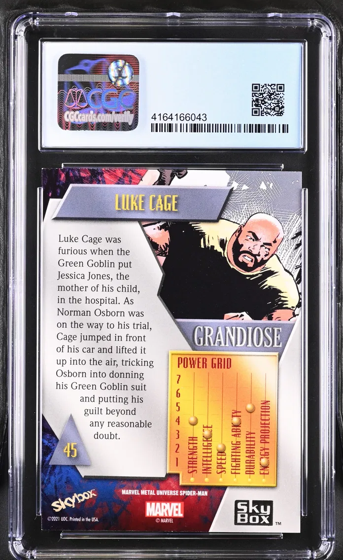 2022 #45 Luke Cage CGC 9 Spider-