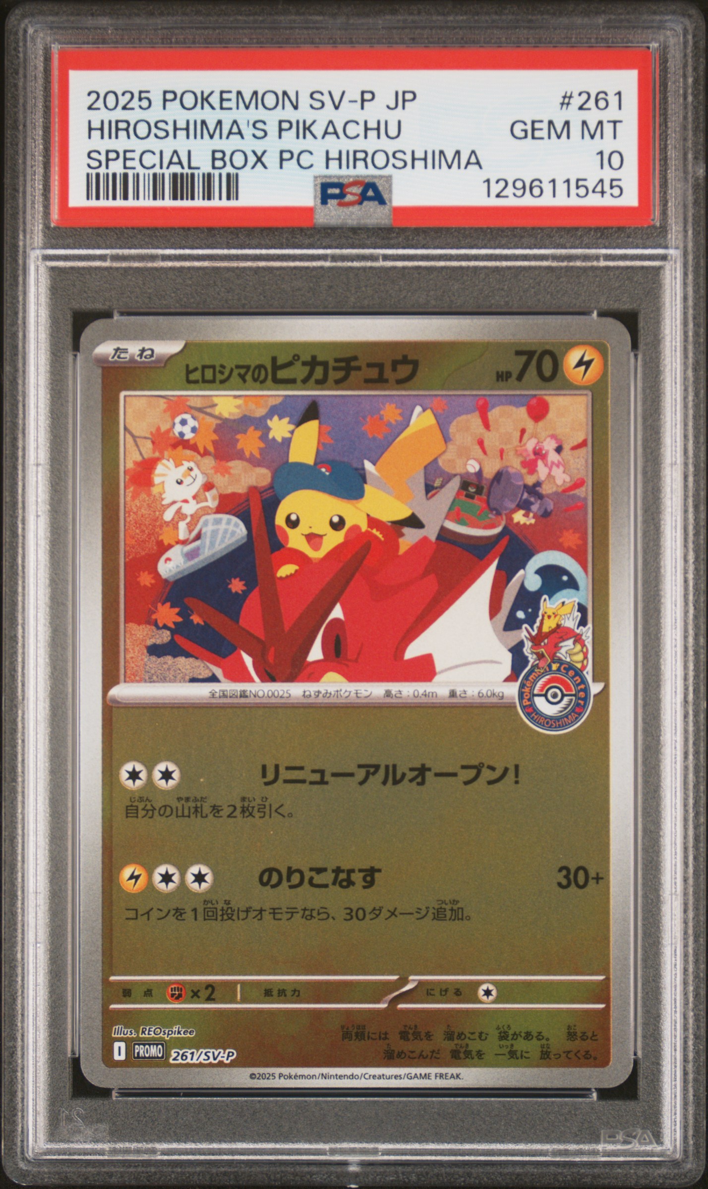 Hiroshima's Pikachu