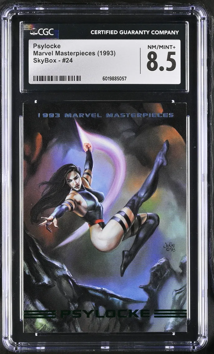 1993 #24 Psylocke CGC 8.5 Marvel Masterpieces (1993) - English