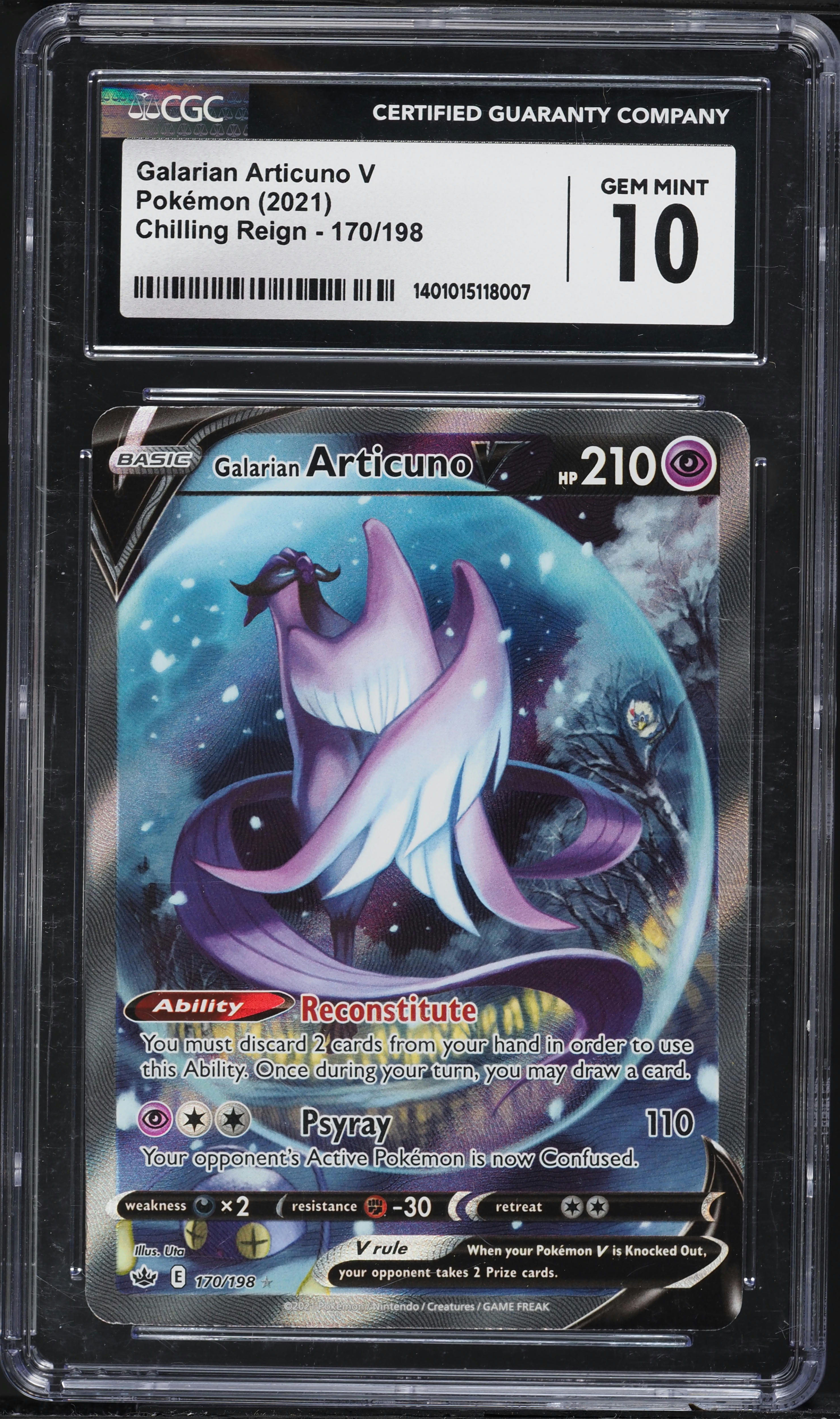 Full Art/Galarian Articuno V