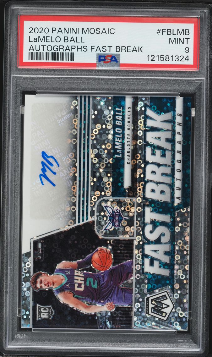 2020 #FBLMB LaMelo Ball PSA 9 Pa