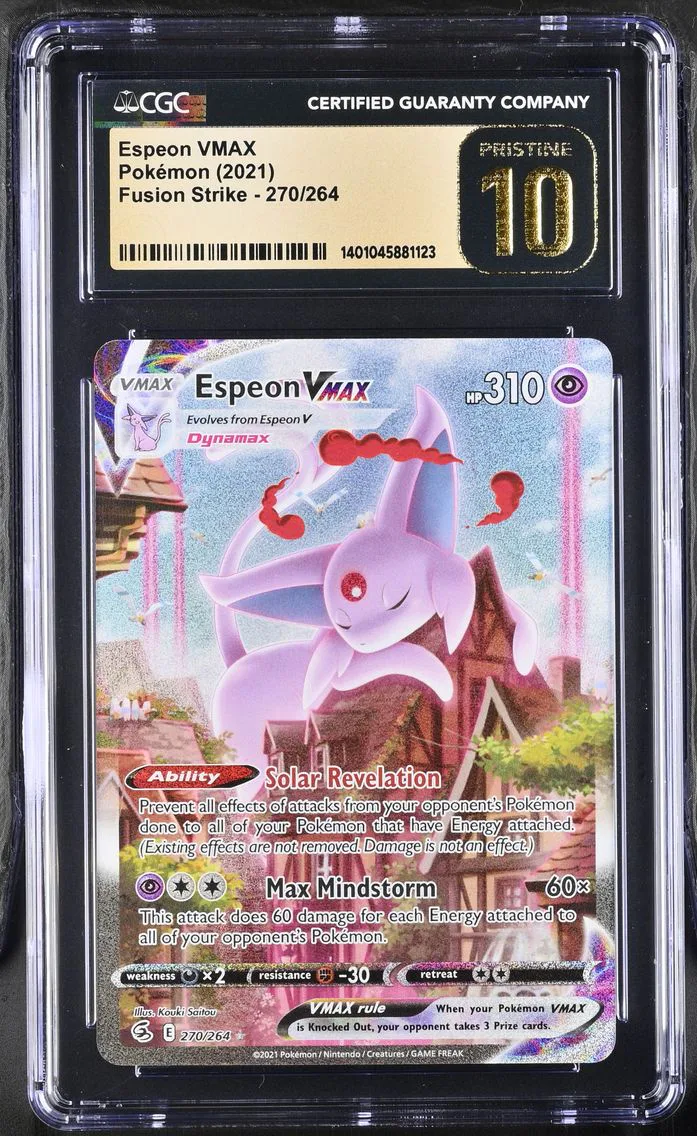 2021 #270 Espeon VMAX CGC 10 Sec