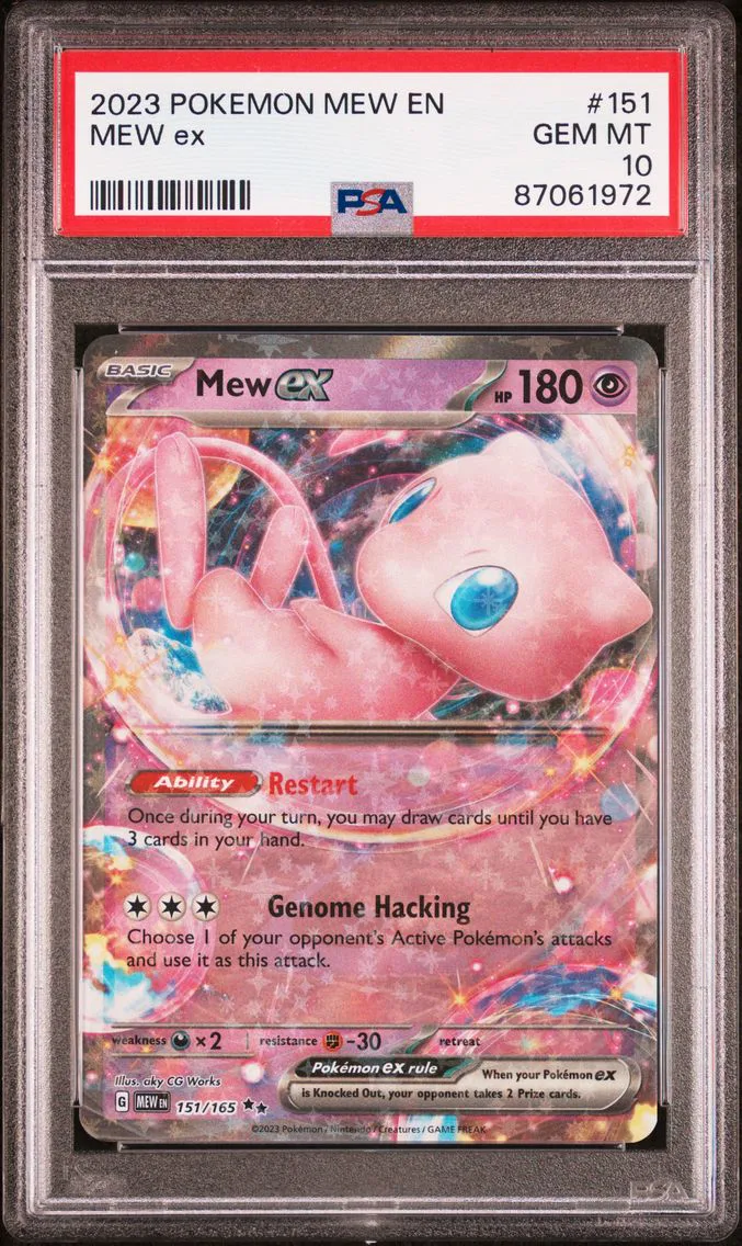 2023 Pokemon Mew EN-151 Mew EX Mew EN-151 #151 PSA 10