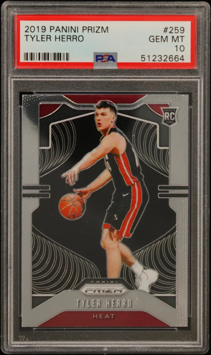 2019 #259 Tyler Herro PSA 10 Panini Prizm