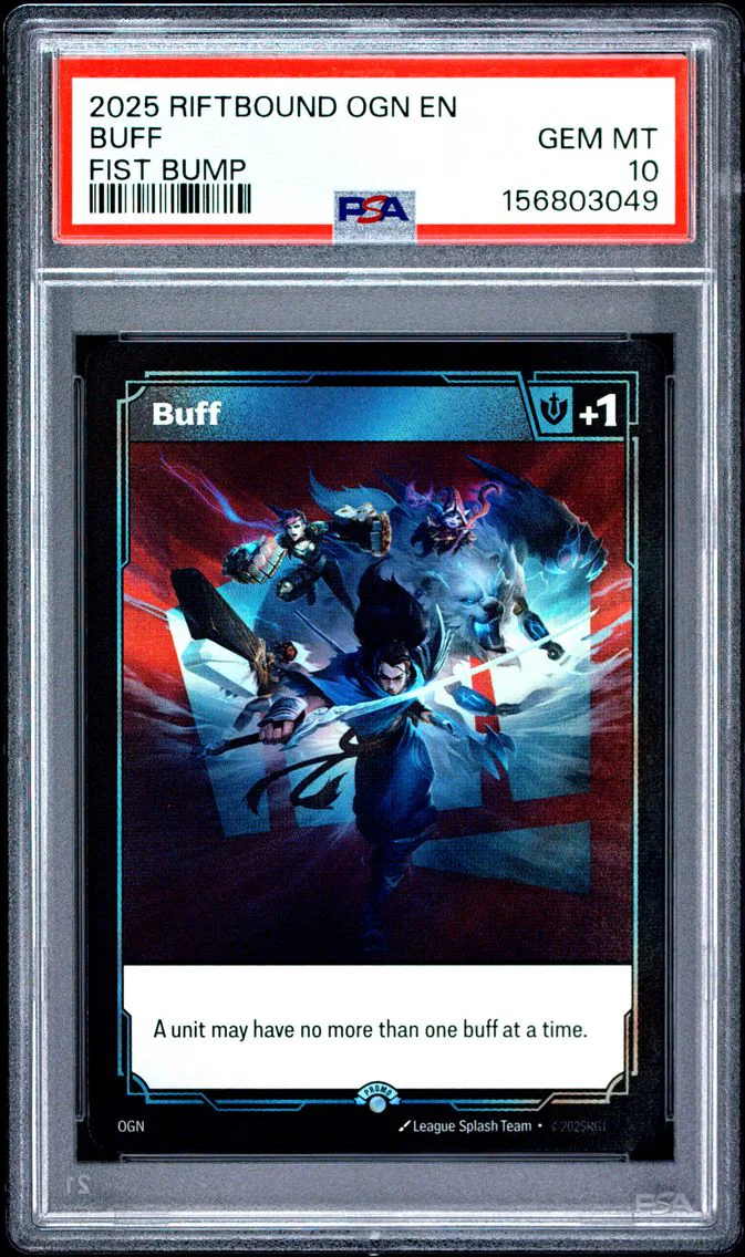 2025 #NA Buff PSA 10 Riftbound: League of Legends Ogn-Origins