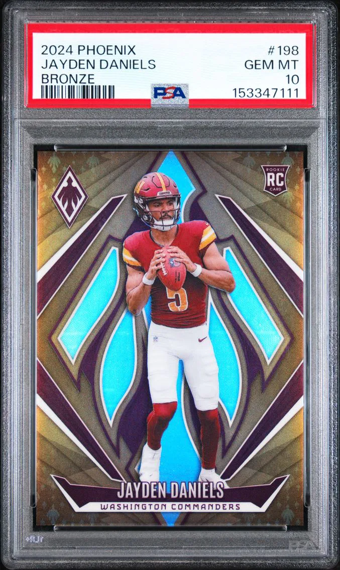 2024 #198 Jayden Daniels PSA 10 Panini Phoenix