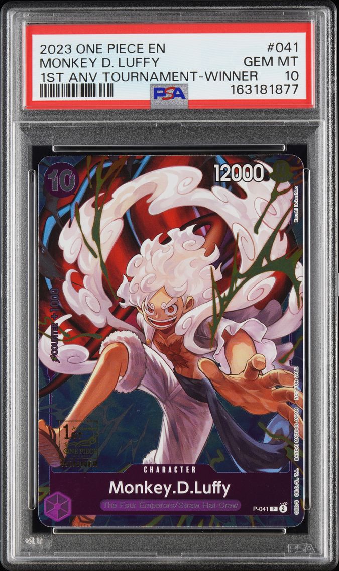 2023 #041 Monkey D. Luffy PSA 10