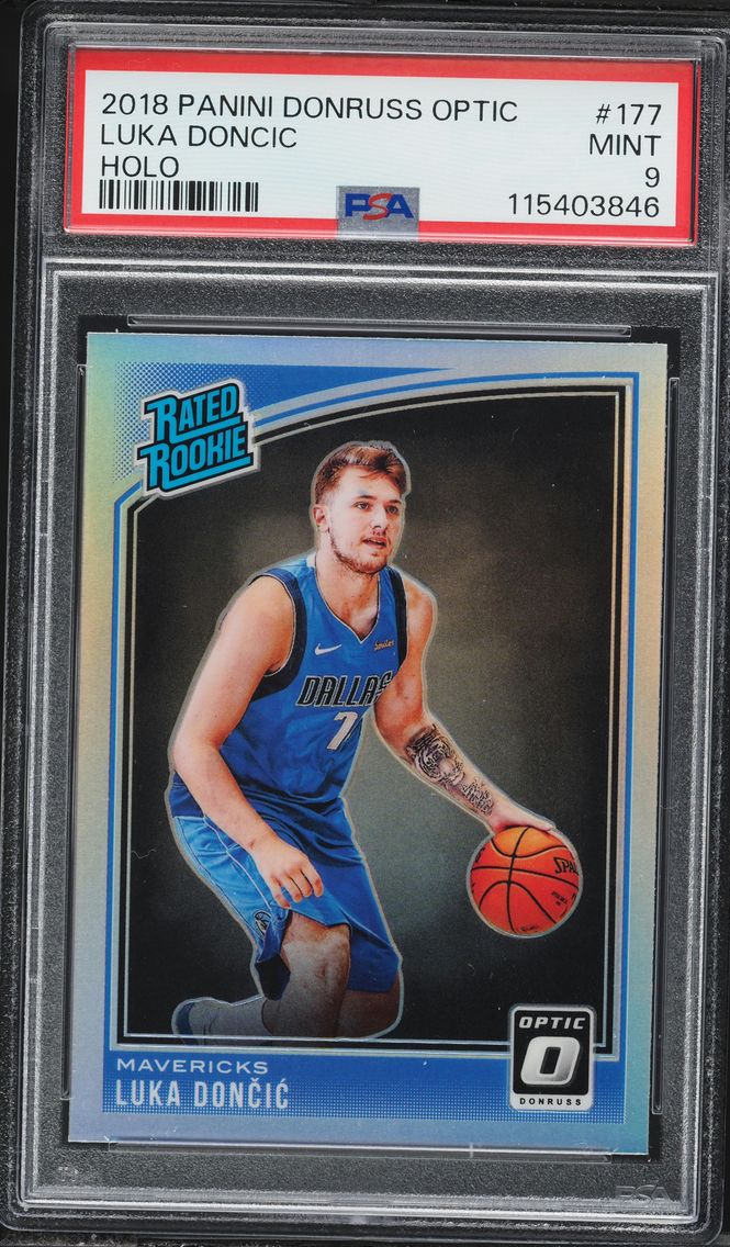 2018 #177 Luka Doncic PSA 9 Pani