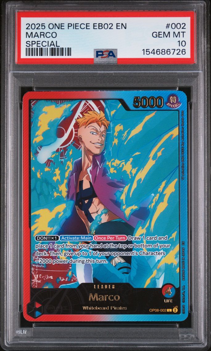 2025 #002 Marco PSA 10 EB02-Extr