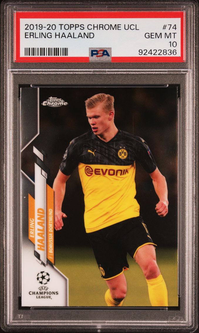 2019 #74 Erling Haaland PSA 10 T