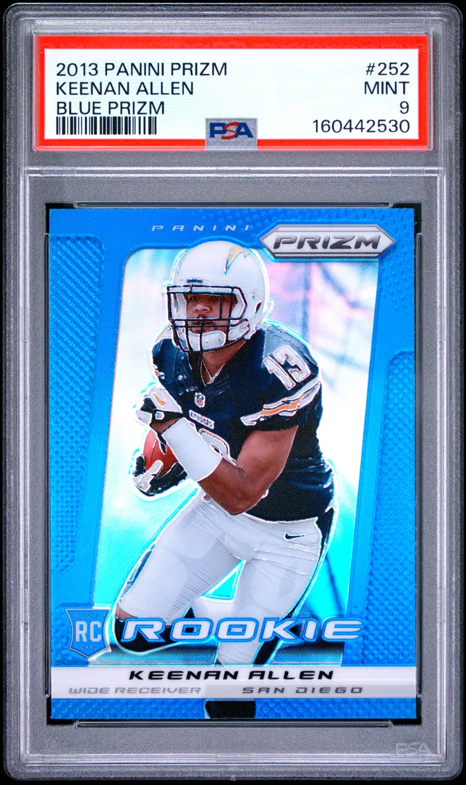 2013 #252 Keenan Allen PSA 9 Panini Prizm