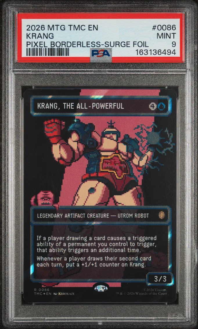 2026 #0086 Krang, the All-Powerful PSA 9 Teenage Mutant Ninja Turtles Commander