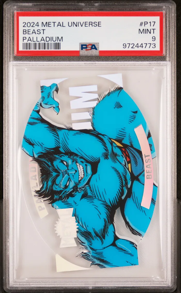 2024 #P17 Beast PSA 9 Skybox Metal Universe Avengers Palladium