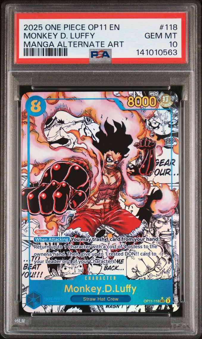 2025 #118 Monkey D. Luffy Manga