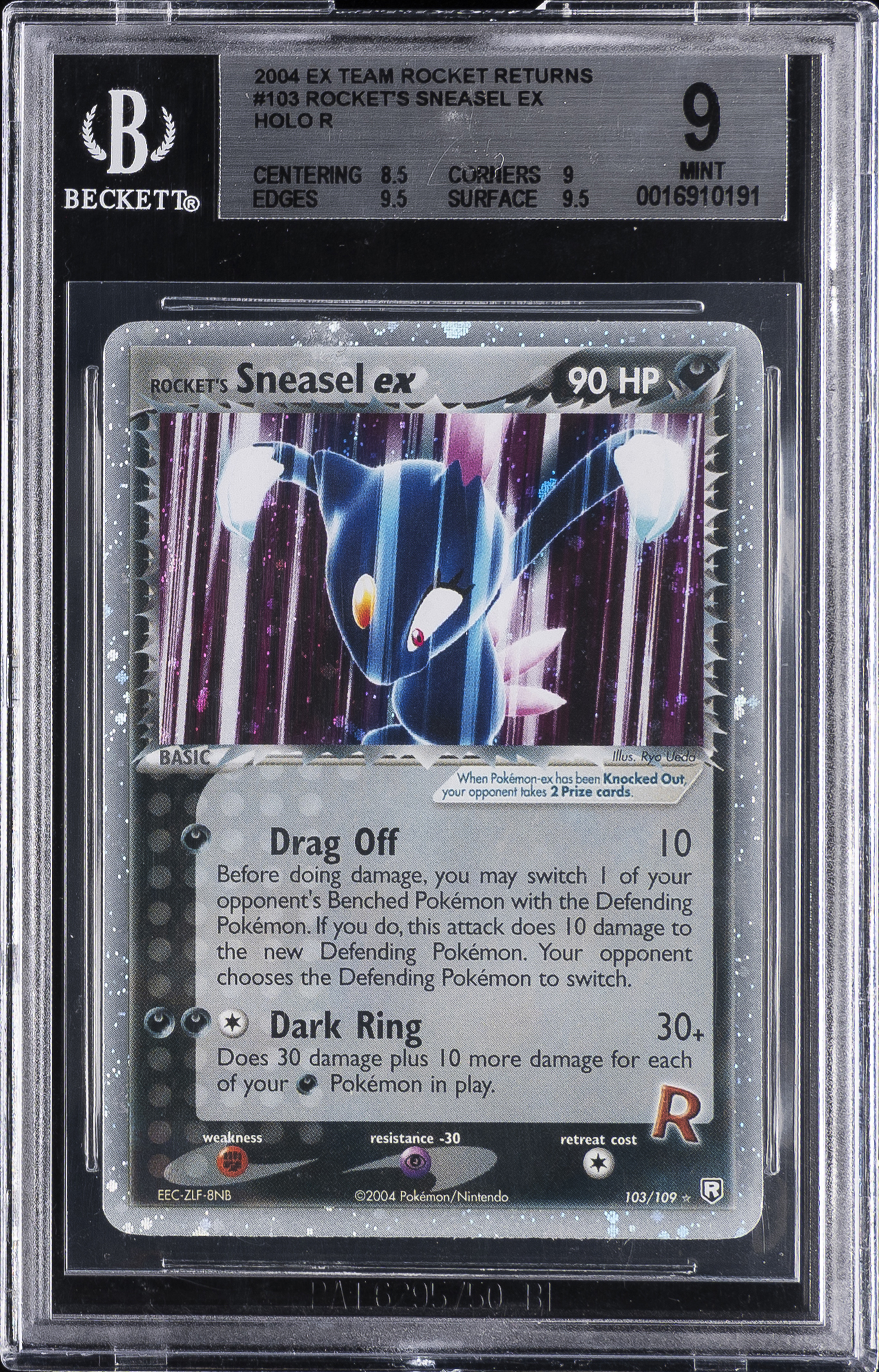 Rocket's Sneasel EX-Holo