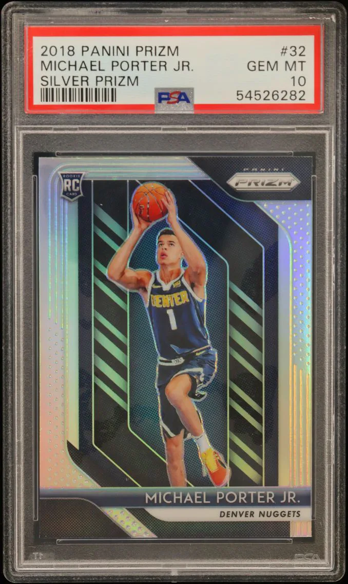 2018 #32 Michael Porter Jr. PSA 10 Panini Prizm