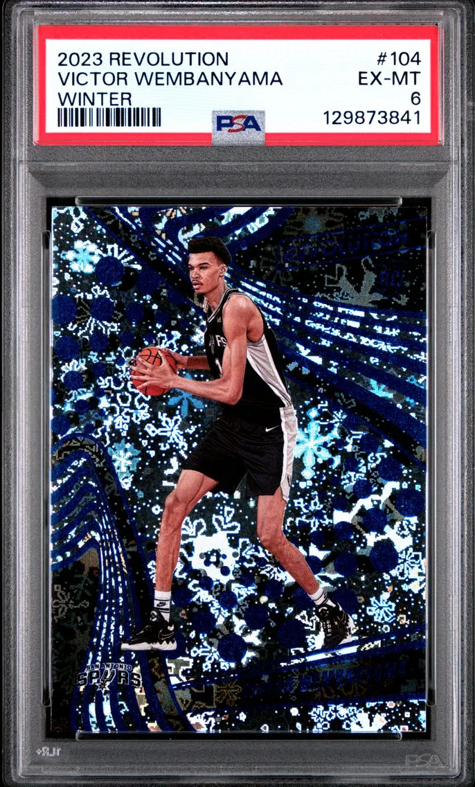 2023 #104 Victor Wembanyama PSA 6 Panini Revolution